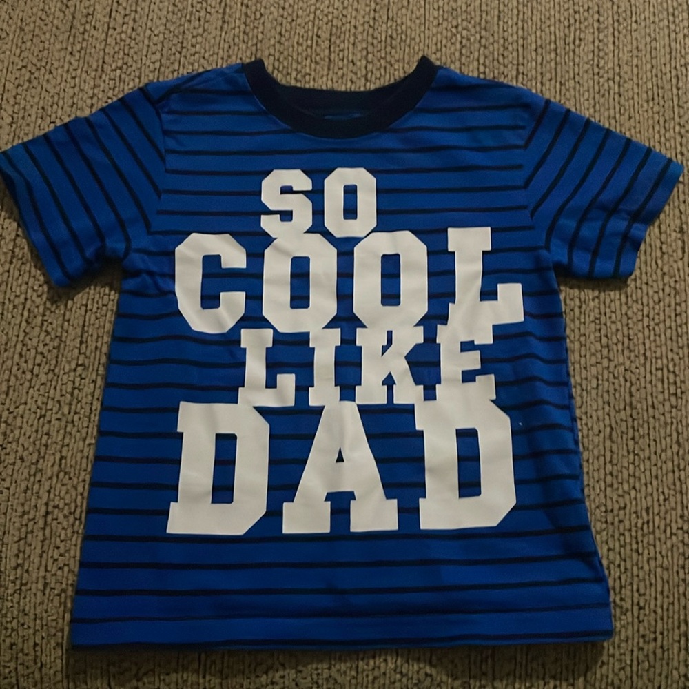 Black and blue stripes shirt